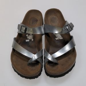 Birkenstock Gray Sandals Size 37